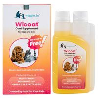Wiggles Wicoat Coat Supplement Liquid For Dogs And Cats